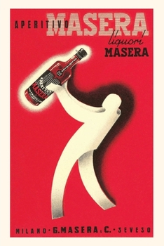 Paperback Vintage Journal Advertisement for Masera Aperitif Book