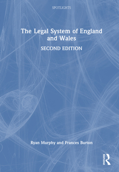 Hardcover The Legal System of England and Wales Book