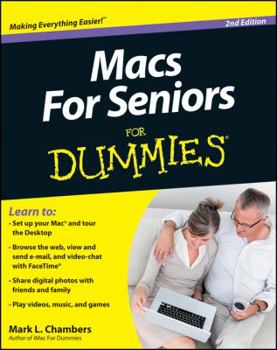 Paperback Macs for Seniors for Dummies Book