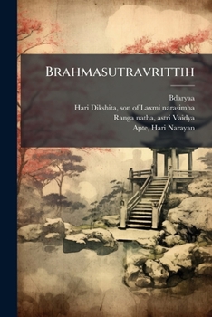 Paperback Brahmasutravrittih [Sanskrit] Book