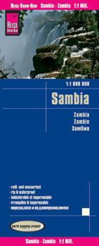 Map Zambia Travel Map Book