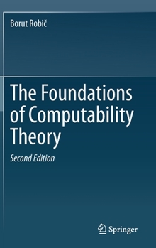 Hardcover The Foundations of Computability Theory Book
