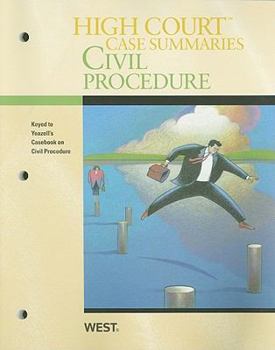 Paperback Civil Procedure: Keyed to Yeazell's Casebook on Civil Procedure, 7th Edition Book