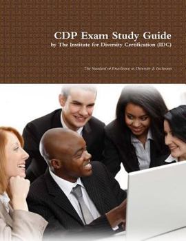 Paperback CDP Exam Study Guide Book