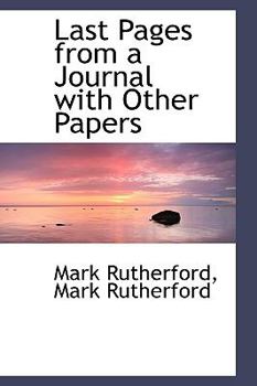 Last Pages from a Journal with Other Papers