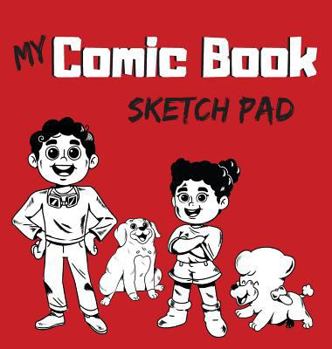 Hardcover My Comic Book Sketch Pad Book