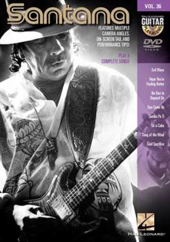 DVD Guitar Play-Along DVD Volume 36: Santana Book