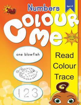 Paperback Colour Me - Numbers Book