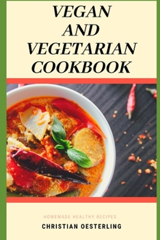 Paperback Vegan and Vegetarian Recipes Book
