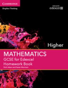 Paperback GCSE Mathematics for Edexcel Higher Homework Book