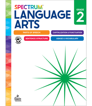 Paperback Spectrum Language Arts Workbook, Grade 2 Book