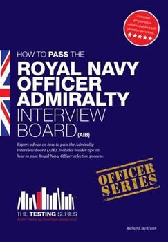 Paperback How to Pass the Royal Navy Officer Admir Book