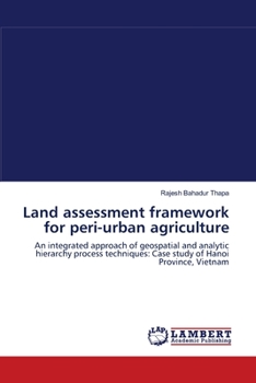 Paperback Land assessment framework for peri-urban agriculture Book