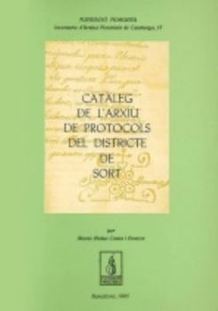Paperback Catàleg dels protocols notarials de Sort [Catalan] Book