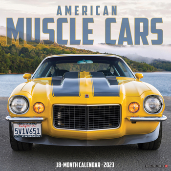 Calendar American Muscle Cars 2023 Wall Calendar Book