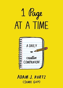 Paperback 1 Page at a Time: A Daily Creative Companion Book