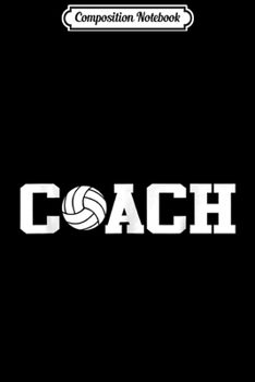 Composition Notebook: Volleyball Coach Gift Idea Superhero Volleyball  Journal/Notebook Blank Lined Ruled 6x9 100 Pages