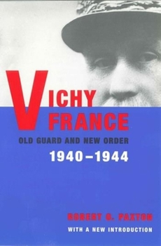 Paperback Vichy France: Old Guard and New Order Book