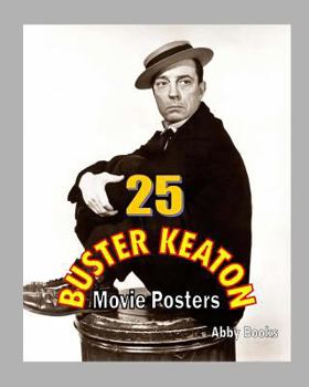 Paperback 25 Buster Keaton Movie Posters Book