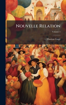Hardcover Nouvelle Relation [French] Book