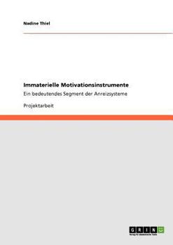 Paperback Immaterielle Motivationsinstrumente: Ein bedeutendes Segment der Anreizsysteme [German] Book