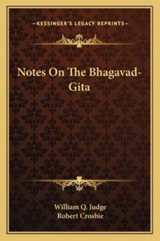 Paperback Notes On The Bhagavad-Gita Book