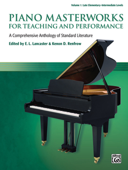 Paperback Piano Masterworks for Teaching and Performance, Vol 1: A Comprehensive Anthology of Standard Literature Book