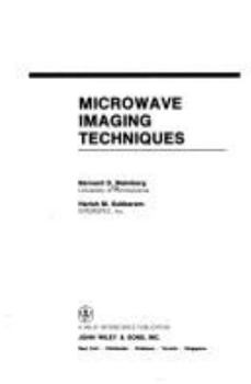 Hardcover Microwave Imaging Techniques Book