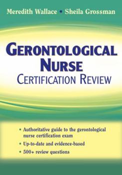 Paperback Gerontological Nurse Certification Review Book