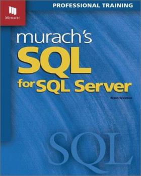 Paperback Murach's SQL for SQL Server [With CDROM] Book