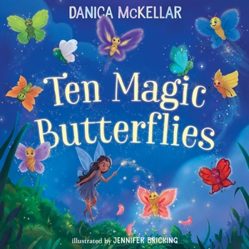 Hardcover Ten Magic Butterflies Book