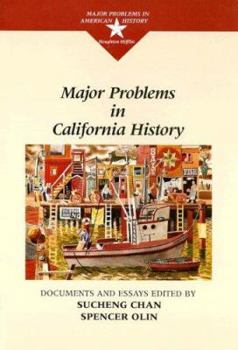 Paperback Major Problems in California History Book