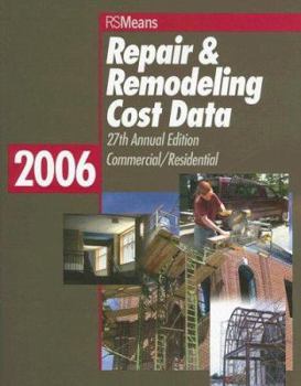 Paperback Repair & Remodeling Cost Data Book