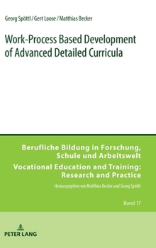 Hardcover Work-Process Based Development of Advanced Detailed Curricula Book