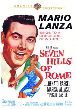 DVD The Seven Hills Of Rome Book