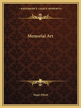 Paperback Memorial Art Book