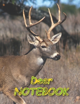 Paperback Deer NOTEBOOK: Notebooks and Journals 110 pages (8.5"x11") Book