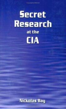 Paperback Secret Research at the CIA Book