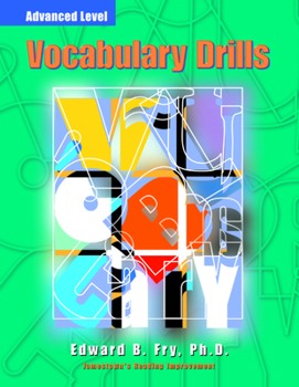 Paperback Vocabulary Drills: Advanced Level Book