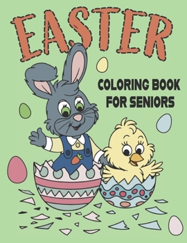 Paperback Easter Coloring Book for Seniors: Fun Senior Easter Coloring Book