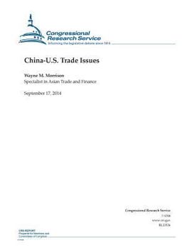 Paperback China-U.S. Trade Issues Book