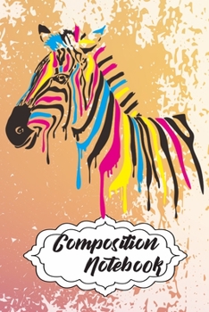 Composition Notebook: 110 Blank Lined Papers - 6x9 Personalized Customized Elephant Composition Notebook Journal Gift For Zebra Lovers