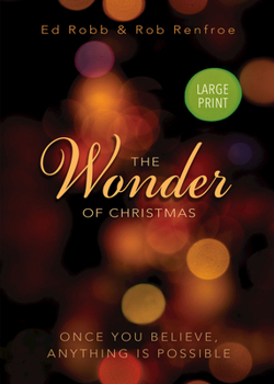 Paperback Wonder of Christmas Large Print Book