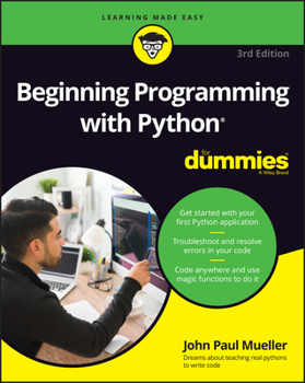 Paperback Beginning Programming with Python for Dummies Book