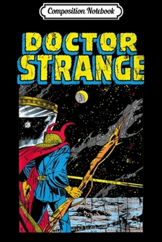 Paperback Composition Notebook: Marvel Doctor Strange Galaxy Retro Comic Graphic Journal/Notebook Blank Lined Ruled 6x9 100 Pages Book