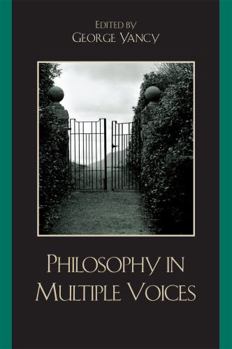 Hardcover Philosophy in Multiple Voices Book