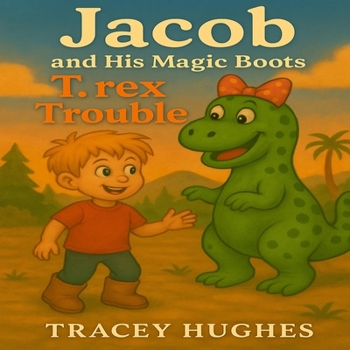 Paperback Jacob and his Magic Boots: T Rex Trouble Book