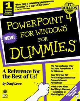 Paperback Powerpoint 4 F/windows F/dummies Book