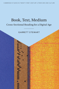 Paperback Book, Text, Medium: Cross-Sectional Reading for a Digital Age Book