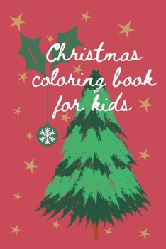 Paperback Christmas Coloring Book for Kids Book